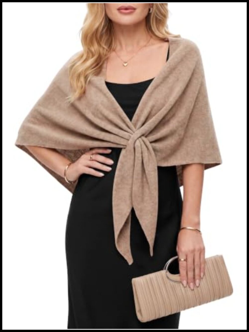 Knit Shawl Wrap Pashmina Triangle Cape Cardigan Poncho